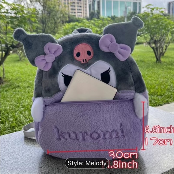 ๐๐๐ฉทSANRIO HELLO KITTY MELODY PLUSH BACKPACK ๐๐๐๐ฉท - Picture 3 of 7